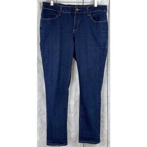 Faded Glory Womens 16WP Skinny Blue Jeans with Stretch Mid Rise